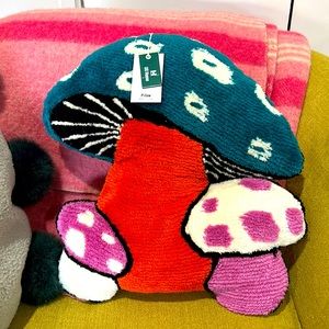 Urban outfitters tufted mushroom pillow